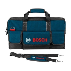 Geanta de unelte Bosch PRO, dimensiune L, din poliester, rezistenta - Img 5