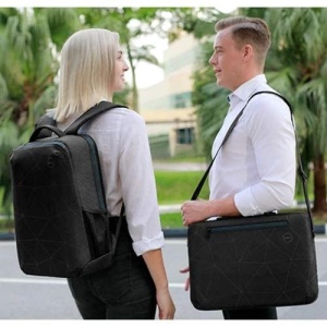 Geanta laptop DELL PO1520CS, Unisex, Neagra - Img 9