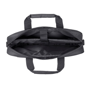 Geanta pentru laptop Trust Primo 16 inch, geanta cu curea de umar, geanta cu captuseala interioara pentru protectie, geanta de umar pentru calatorii, afaceri, birou, scoala - negru - Img 4
