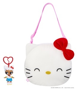 Geanta Plush L.O.L. Surprise Loves Hello Kitty, Wendabila, cu 7 Surprize - Img 5