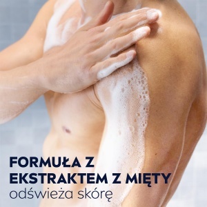 Gel de dus NIVEA Men Energy 250ml cu extract de menta, pentru barbati - Img 4