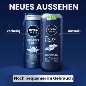 Gel de dus NIVEA ProtectCare cu Aloe Vera 500ml pentru barbati - Img 3