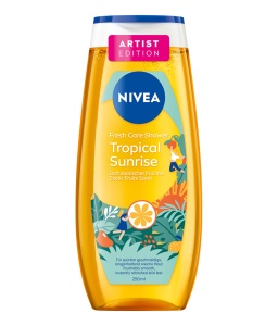 Gel de dus NIVEA Tropical Sunrise Artist Edition 250 ml, cu Vitamina C si E, parfum exotic