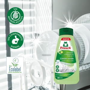 Gel de spalat vase Frosch, 650 ml, cu extract de lamaie verde, fara microplastice - Img 3