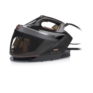 Generator de abur Princess 3000 W presiune de abur de 75 bari rezervor de apa detasabil de 15 l talpa ceramica abur continuu de 70 gmin explozie de ab - Img 1