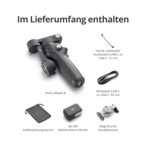 Gimbal pentru smartphone DJI Osmo Mobile 8 cu tracking avansat, 360 rotatie, 10 ore autonomie - Img 9