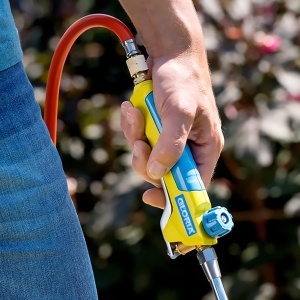 GLORIA Thermoflamm bio Professional PLUS - Arzator de buruieni cu gaz si arzator cu flacara cu furtun de 5 m | Ucigas de buruieni fara substante chimice | Pentru gradina, pasarela si trotuar | Confortabil fara a te apleca | Flacara de 1000 degC - Img 4