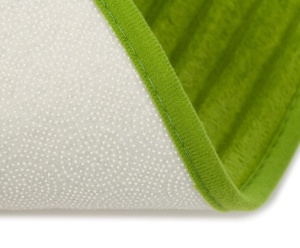 Gozze - Covor de baie moale antiderapant, 100% poliester, 60 x 100 cm - Verde inchis - Img 7