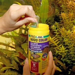 Granulat pentru pesti JBL PRONOVO COLOR GRANO CLICK, 250 ml, pentru pesti de 8-20 cm - Img 5