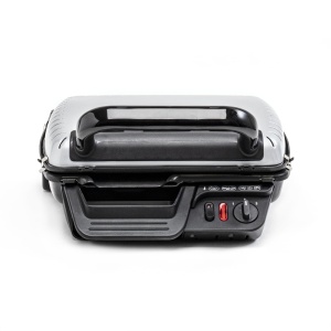 Gratar de contact Tefal GC3060 3 in 1 | cu functie de coacere | Suprafata dubla a gratarului atunci cand este desfasurata ca gratar de masa/gratar | Sandwich, friptura, panini | termostat reglabil | acoperit antiaderent | Gri - Img 1