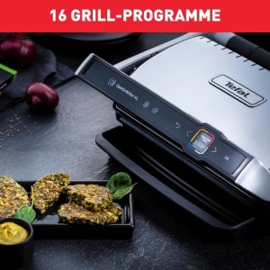Gratar de contact Tefal OptiGrill Elite XL, 16 programe, Afisaj digital cu indicator de nivel de gatit, Placi XL detasabile, Gratar electric, Otel inoxidabil, GC760D12 - Img 7