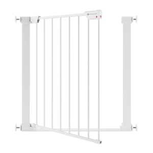 Gratar de siguranta Kinderkraft Safe SNAP, montaj fara gaurire, culoare alba - Img 1