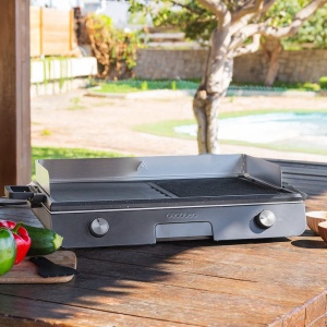 Gratar electric Cecotec PerfectRoast 3000 Inox, 3000 W, suprafata mixta, termostat reglabil - Img 5