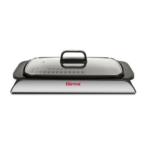 Gratar electric Girmi BQ91 2000W Placi antiaderente XL Capac sticla - Img 2