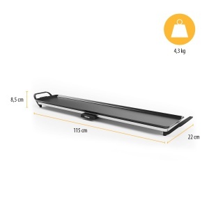 Gratar electric Tristar BP-2669 Slim XXL, suprafata 100x22 cm, termostat reglabil, antiaderent - Img 3