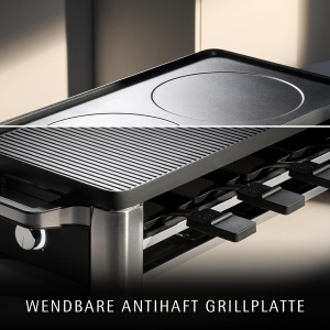 Gratar Raclette WMF Lono Cromargan 8 persoane 1500W Antiaderent - Img 3