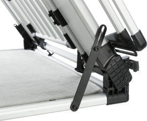 Gratar universal pentru caini Trixie - ajustabil 94-114 cm, cu usa si covor antiderapant - Img 7