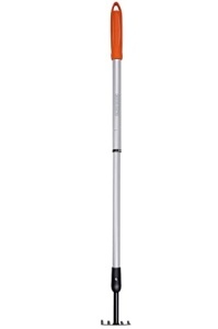 Grebla de gradina BLACKDECKER 5 Zinci Lungime reglabila 66-100 cm PortocaliuNegru - Img 4