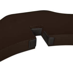 Grilaj de Protectie Relaxdays, 70 x 206 cm, Flexibil, Maro - Img 8