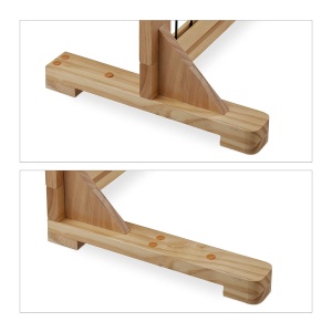 Grilaj de siguranta Relaxdays, extensibil, 56 cm inaltime, 70-108 cm latime, pentru copii si caini - Img 6