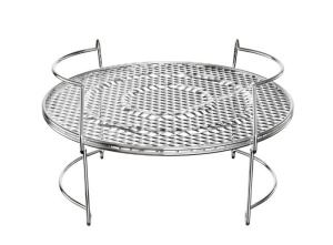 Grill 2-in-1 Moulinex XA60AD10, din inox, 21 cm, pentru 4 persoane
