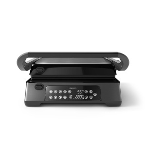 Grill Contact Philips HD630770, 8 Functii Predefinite, Temperatura 60-220C