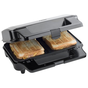 Grill de Contact Bestron ASG90XXL, 900 W, 3-in-1, Negru