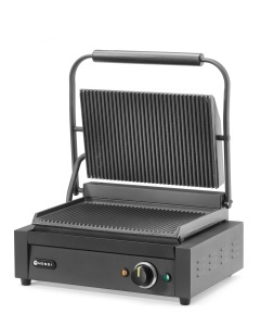 Grill electric HENDI, 2200W, 340x235mm, inox, negru - Img 3