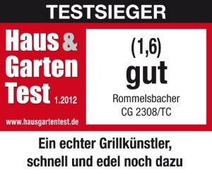 Grill electric Rommelsbacher CG 2308TC 280degC Touch Control LED - Img 9