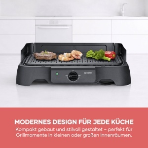 Grill electric Severin PG 8595, 2000W, 39x23cm, negru - Img 9
