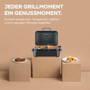 Grill electric Severin PG 8597, 2300W, 45x30cm, negru - Img 4