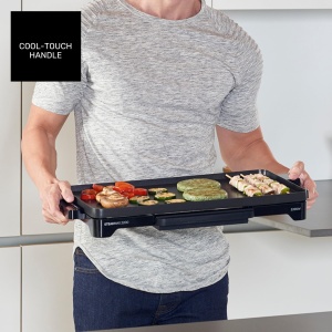 Grill electric Taurus Steakmax 2200 2200W suprafata antiaderenta negru - Img 7