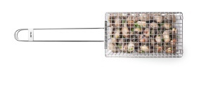 Grill pentru Muschii si Legume IBILI, 24 x 13 x 8 cm, 18 Otel Inoxidabil, Verde - Img 6