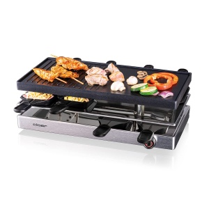 Grill Raclette Cloer 6458 cu 8 Tavi, Putere 1200W, Suprafata Antiaderenta - Img 6