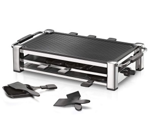 Grill Raclette Rommelsbacher RCC 1500 1500W 8 persoane Antiaderent - Img 5