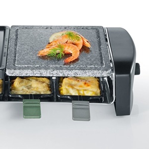 Grill Raclette SEVERIN RG 9645, 1400 W, 8 persoane, negru - Img 6