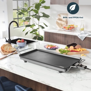 Grill Teppanyaki Princess Table Chef XXL, 60 x 36 cm, 2500 W, Negru - Img 5