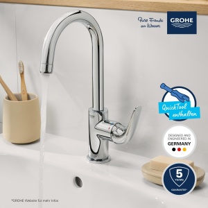 GROHE Swift 24330001 Baterie baie crom economisire apa montaj rapid - Img 4