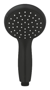 GROHE Vitalio Start System 250 Flex - Sistem de dus (cu economie de apa, 2 tipuri de pulverizare, sistem anticalcar), negru mat, 266802430 - Img 2