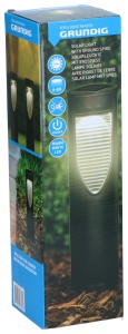 Grundig Solarlampa LED Warm White Negru pentru Exterior - Img 5