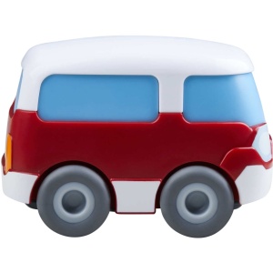HABA Kullerbu Roter Bus 306689 Jucarie Auto pentru Copii Culoare Rosie Motor cu Impuls - Img 4