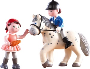 HABA Little Friends 302011 Cal Pippa Picioare Flexibile 114 cm - Img 3