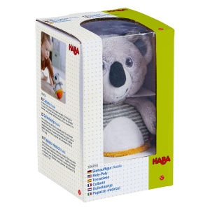 HABA Stehauffigur Koala 1306656001 Jucarie pentru Bebelusi 6 luni cu Sunete si Elemente de Motorica - Img 8