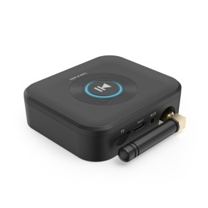 Hama Bluetooth Adapter Linkit Solo Negru Bluetooth 53 microSD Slot USB-C - Img 6