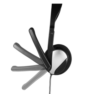 Hama HS-P100 Headset PC Ultra Usor Negru Microfon Flexibil Stereo - Img 5