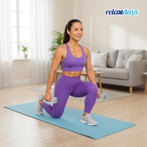 Hantela reglabila Relaxdays, set 2 bucati, greutati ajustabile 1kg-2kg, gri - Img 2