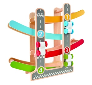 Hape E0438 - Flickflack Racetrack, Jucarie din lemn - Img 2