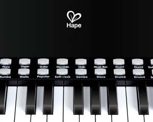 Hape Leuchttasten Piano pentru copii 25 de taste luminoase ideal pentru educatie muzicala - Img 5