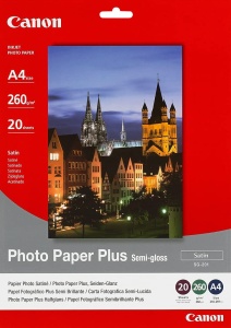 Hartie foto Canon SG-201 Plus Seidenglanz A4, 20 coli, 260 gm