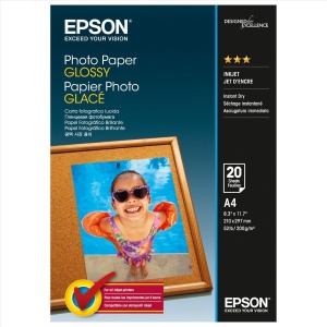 Hartie foto lucioasa EPSON A4 20 coli